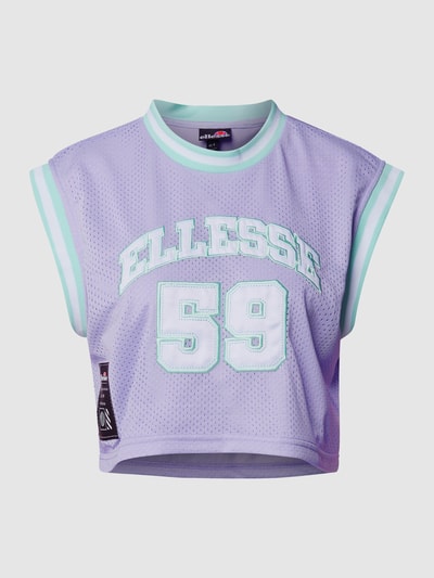 Ellesse Crop top van mesh Lila - 2