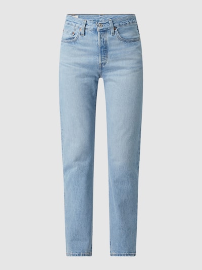 Levi's® 300 Straight fit jeans met stretch, model '501' - 'Water<Less™' Lichtblauw - 2