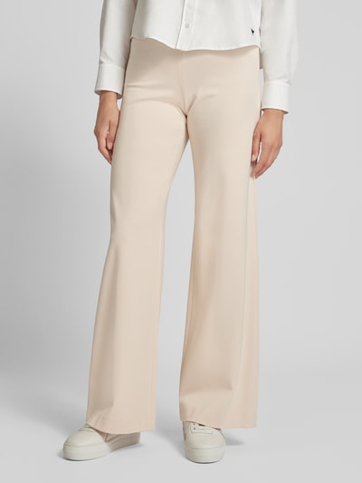 SEDUCTIVE Regular fit stoffen broek met elastische band, model 'KIMBERLY' Offwhite - 4