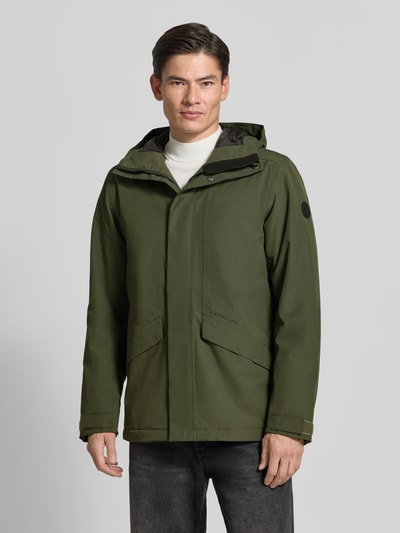Didriksons Regular Fit Jacke mit Kapuze Modell 'Adam' Oliv 4