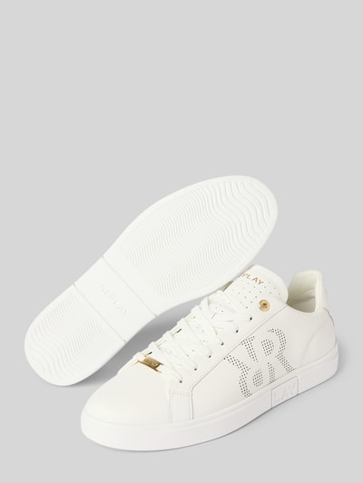 Replay Sneaker aus Leder mit Schnürung Modell 'POLYS' Weiss 4