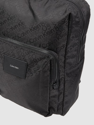 CK Calvin Klein Rucksack mit Logo-Muster  Black 3