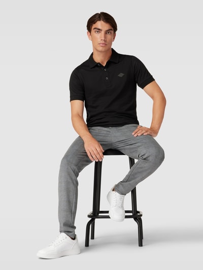 Replay Poloshirt mit Label-Detail Black 1