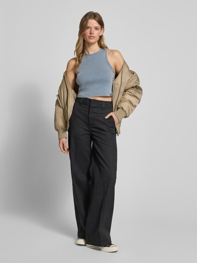 Dickies Tanktop in Ripp-Optik Modell 'PLENTYWOOD' Blau 1