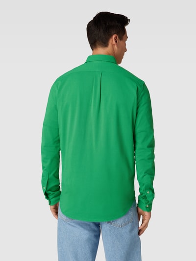 Polo Ralph Lauren Vrijetijdsoverhemd met labelstitching Groen - 5