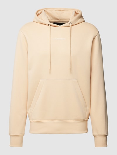 G-Star Raw Hoodie mit Label-Print Beige 2