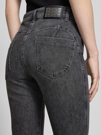 MAC Skinny Fit Jeans im 5-Pocket-Design Mittelgrau 3