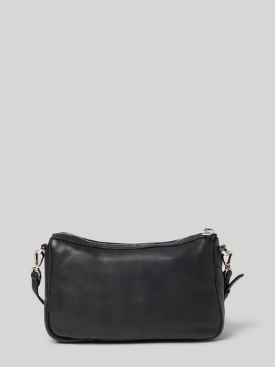 LIEBESKIND BERLIN Umhängetasche aus Leder mit Logo-Detail Modell 'Maia' Black 4