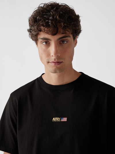 Autry T-Shirt mit Label-Print Schwarz 3