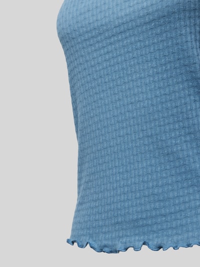 Jake*s Casual Pyjama-Oberteil mit Strukturmuster Bleu 2