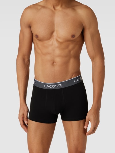 Lacoste Boxershort met labeldetail in een set van 3 stuks Koningsblauw - 1