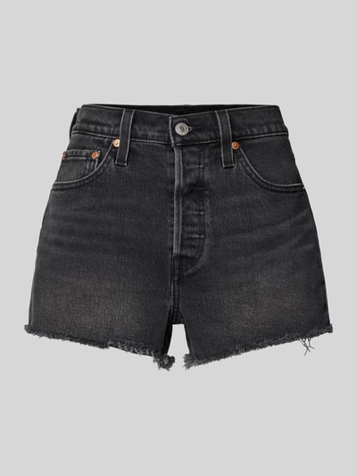 Levi's® Mom Fit Jeansshorts im 5-Pocket-Design Black 2