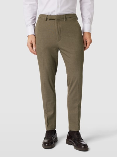 Cinque Pantalon met verkorte pijpen, model 'Beppe' Taupe - 4