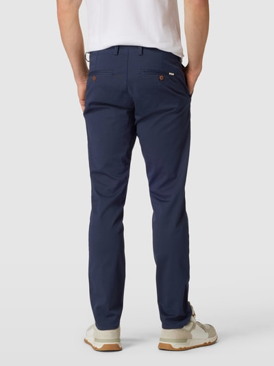 Gant Slim fit chino met steekzakken, model 'TWILL' Marineblauw - 5