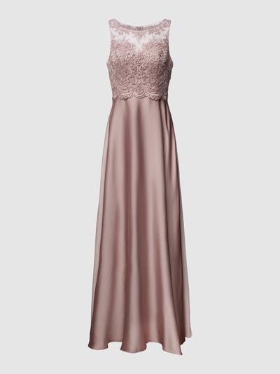 Laona Abendkleid mit Ziersteinbesatz Rose 2