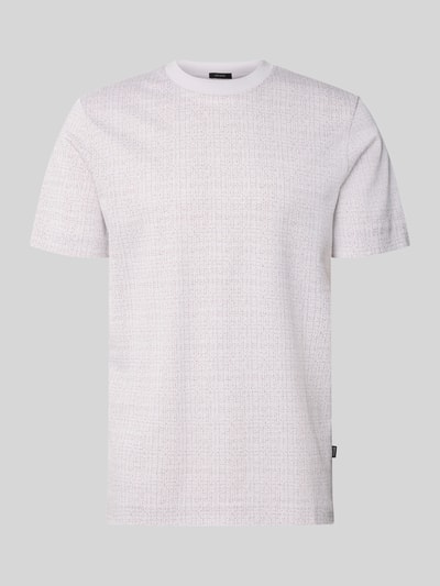 BOSS Regular Fit T-Shirt aus reiner Baumwolle Modell 'Thompson' Offwhite 2
