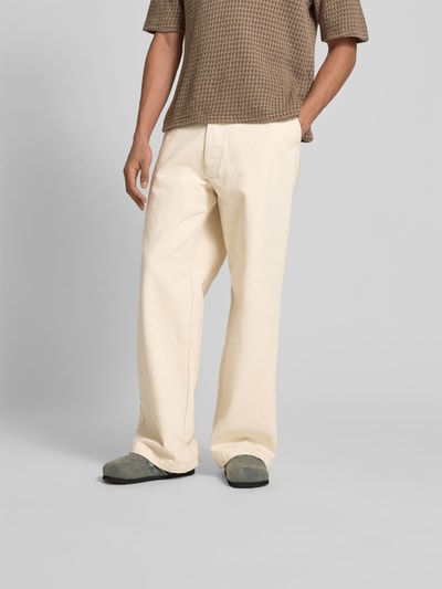 Officine Générale Jeans mit Gesäßtaschen Offwhite 4
