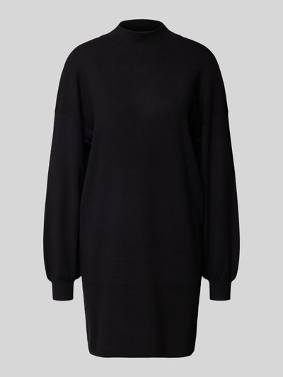 Vero Moda Loose fit gebreide jurk van viscosemix, model 'NANCY' Zwart - 2