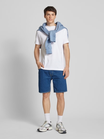 Pepe Jeans Korte loose fit jeans in 5-pocketmodel Jeansblauw - 1