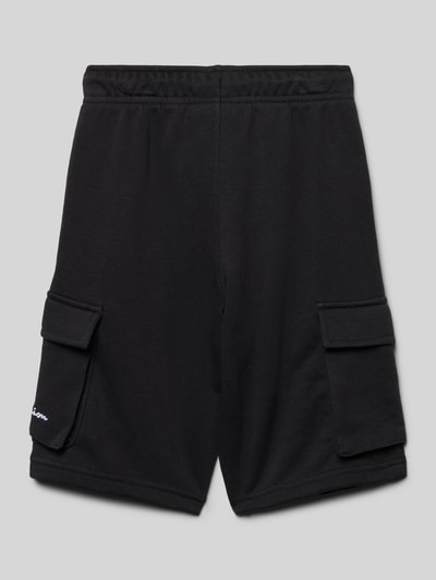 CHAMPION Regular Fit Cargoshorts mit Tunnelzug Black 3