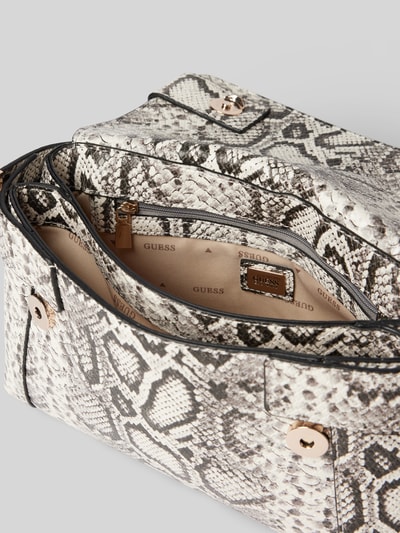 Guess Handtas met labelapplicatie Middengrijs - 5
