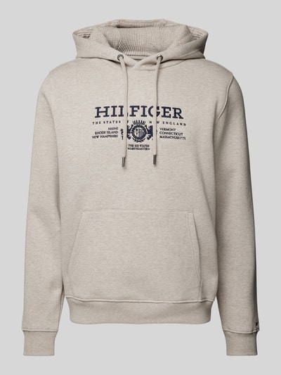 Tommy Hilfiger Hoodie met kangoeroezak Wit - 2