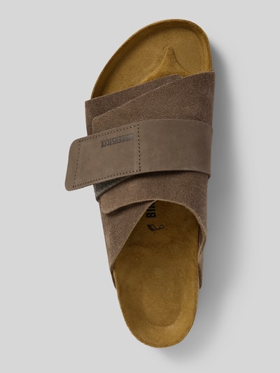 Birkenstock Sandalette mit Klettverschluss Modell 'Kyoto' Mittelgrau 3