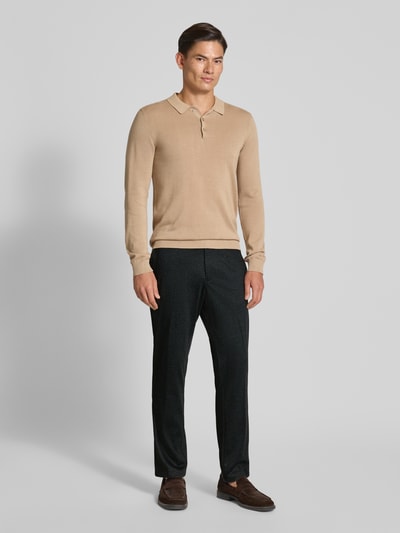 CG - Club of Gents Relaxed Fit Hose mit Viskose-Anteil Modell 'Orlando-J' Gruen 1