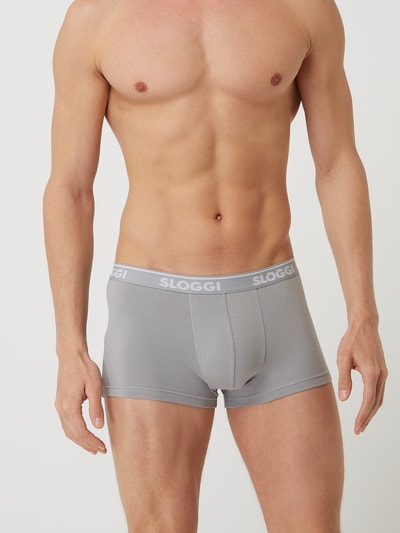 Sloggi Boxershort met stretch in een set van 6 stuks  Middengrijs gemêleerd - 3