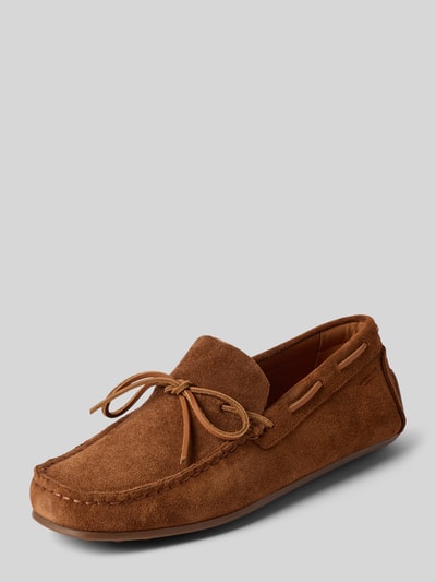 Vagabond Loafer aus echtem Veloursleder Modell 'LARISSA' Cognac 1