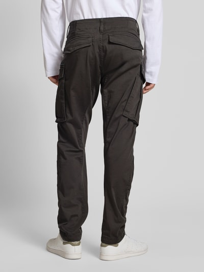G-Star Raw Regular Tapered Fit Cargohose mit Reißverschlusstasche Anthrazit 5