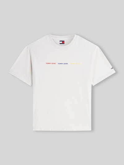 Tommy Jeans relaxed fit T-shirt van puur katoen Wit - 2