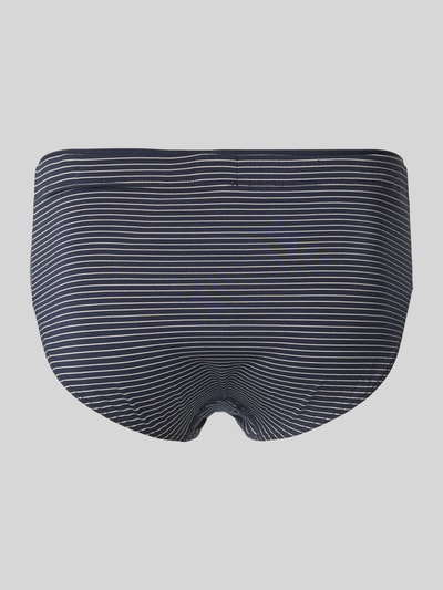 Schiesser Slip mit Label-Detail Marine 3