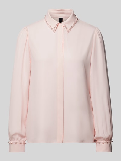 Marc Cain Bluse mit Ziersteinbesatz Apricot 2