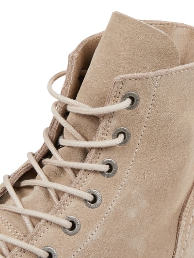 SELECTED HOMME Boots aus Veloursleder Modell 'Teo' Sand 2