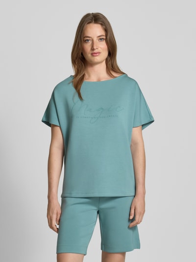 Christian Berg Woman Sweatshirt met halflange mouwen Aquablauw - 4