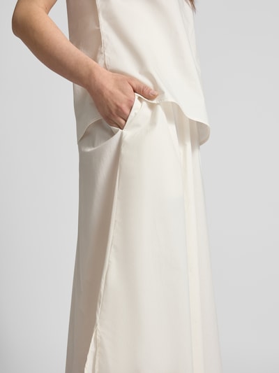 Christian Berg Woman Maxirock mit elastischem Bund Offwhite 3