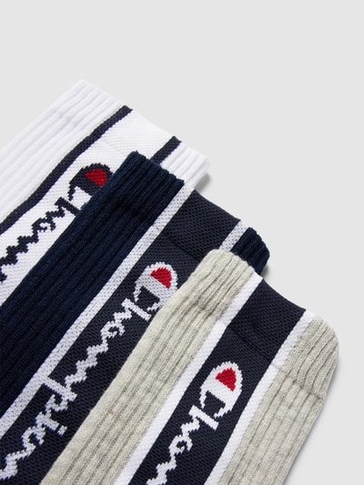 CHAMPION Socken mit Label-Print im 3er-Pack Dunkelblau 2