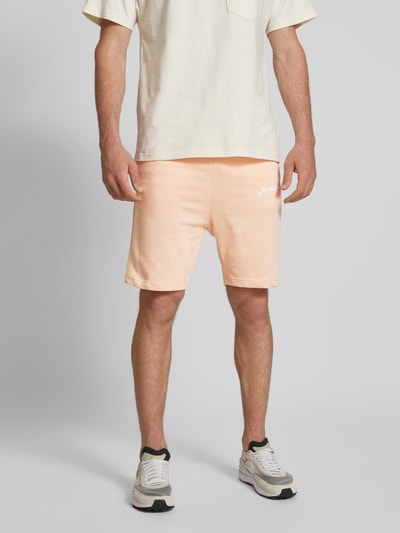 Jack & Jones Slim Fit Sweatpants mit Label-Print Modell 'GORDON' Apricot 4