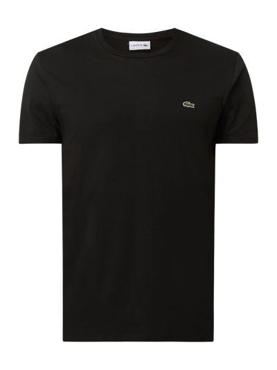 Lacoste Regular fit T-shirt van pima-katoen  - 2