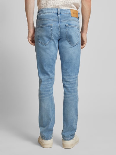 Only & Sons Slim fit jeans in 5-pocketmodel, model 'LOOM' Lichtblauw - 5