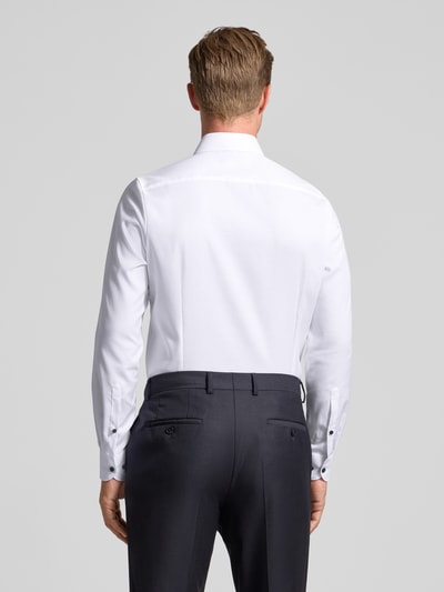 OLYMP Level Five Slim fit zakelijk overhemd met kentkraag Wit - 5