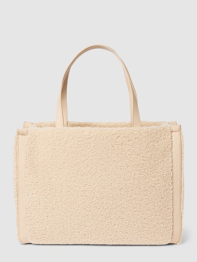 Weat Handtasche mit Teddyfell Modell 'Smiley® Cozy' Beige 5