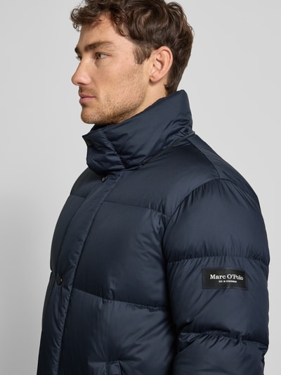 Marc O'Polo Płaszcz puchowy o kroju regular fit z szelkami  Granatowy 3