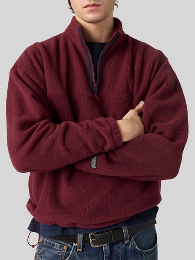 Levi's® Troyer z podszewką wewnętrzną z polaru Bordowy 3