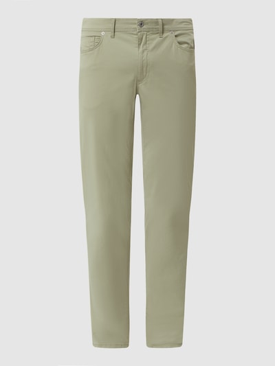 Brax Straight fit broek met stretch, model 'Cadiz' Lichtgroen - 2