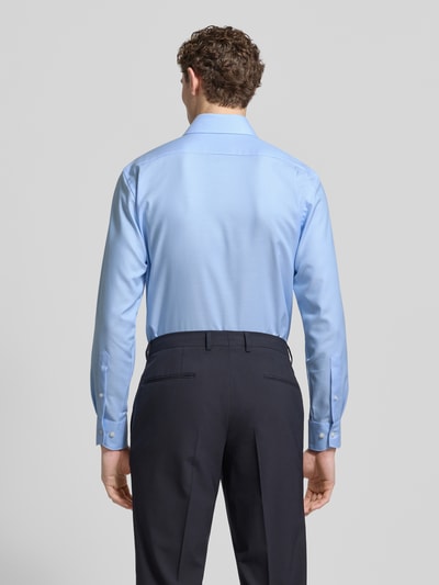 OLYMP Modern Fit Business-Hemd mit Knopfleiste Bleu 5