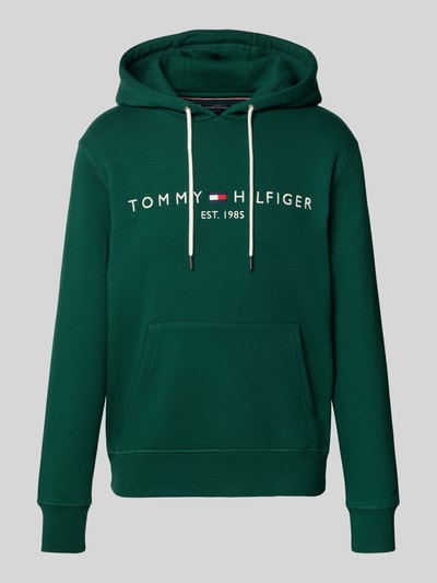 Tommy Hilfiger Oversized hoodie van katoenmix Flessengroen - 2