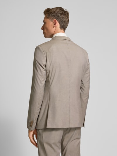 MCNEAL Super Slim Fit 2-Knopf-Sakko mit Pattentaschen Beige 5