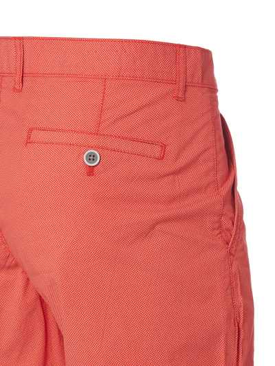 Montego Men Shorts aus Baumwolle Modell 'Baldwin' Rot 3